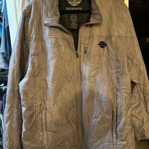 Harley Davidson Men's Gray Light Weight Jacket